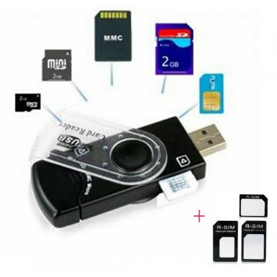 USB SIM Card Reader Editor SMS Backup GSM/CDMA + CD Deleted Text Recovery 